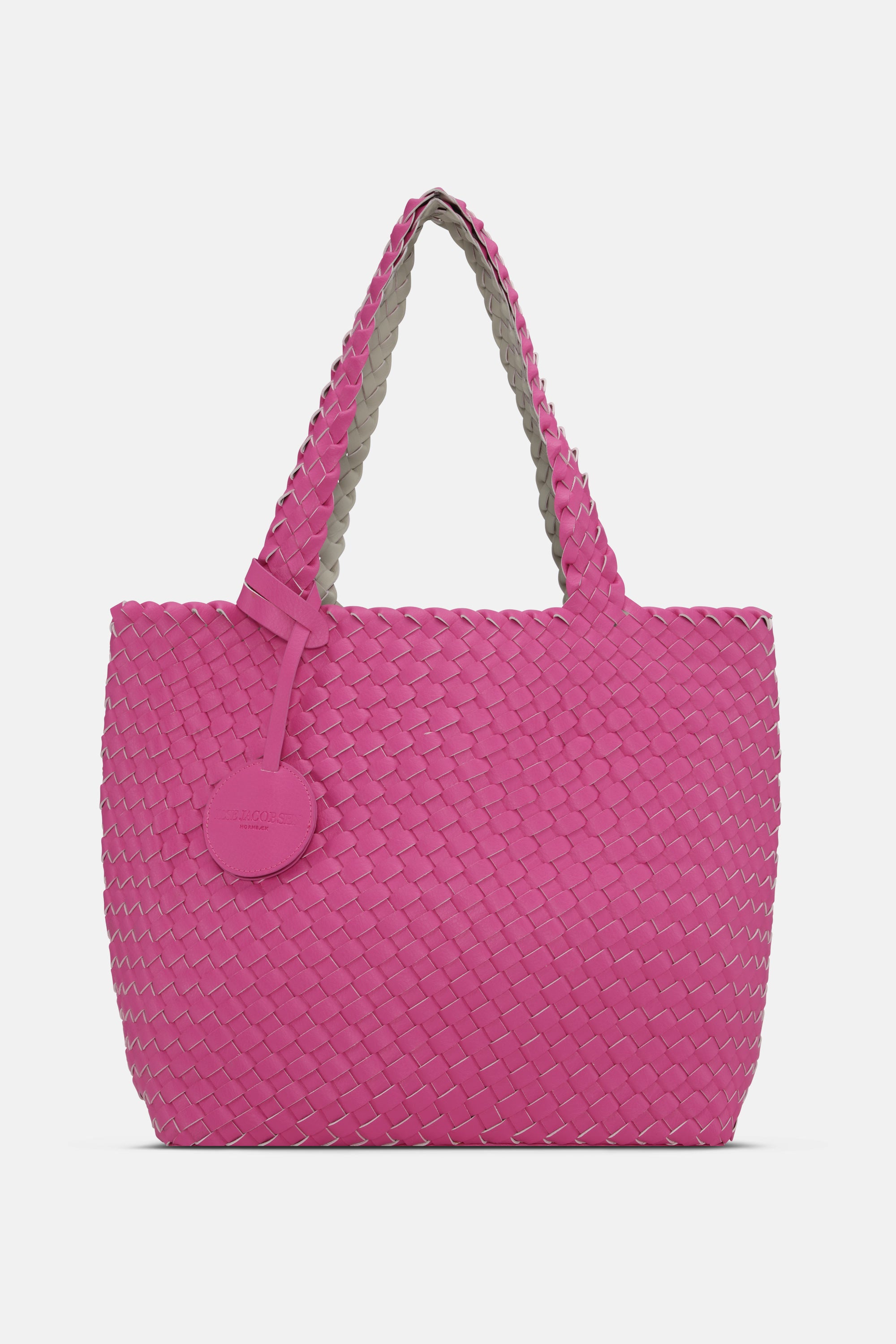 Tote Bag Flätad - Azalea Pink Sand